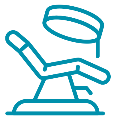 laser chair icon