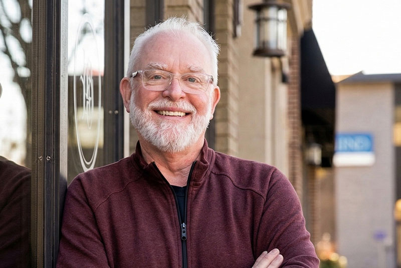 man benefiting from his smile