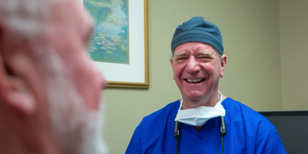 dr beard explaining cost and procedure