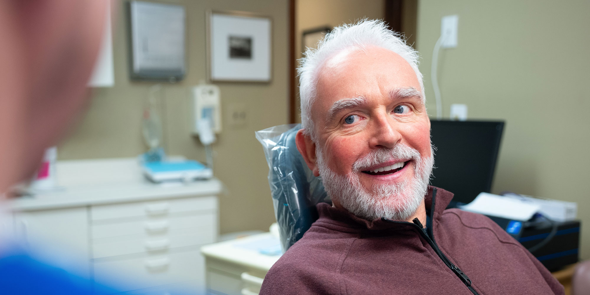 man with nice smile